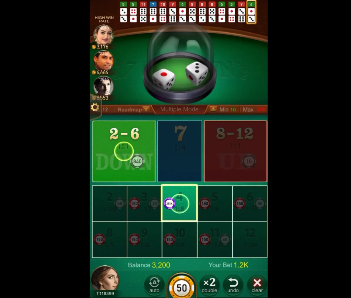 7 Up 7 Down demo